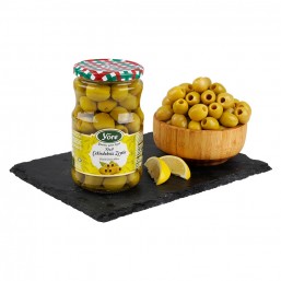 Yöre Çekirdeksiz Yeşil Zeytin 450 gr (161-180 Kalibre)