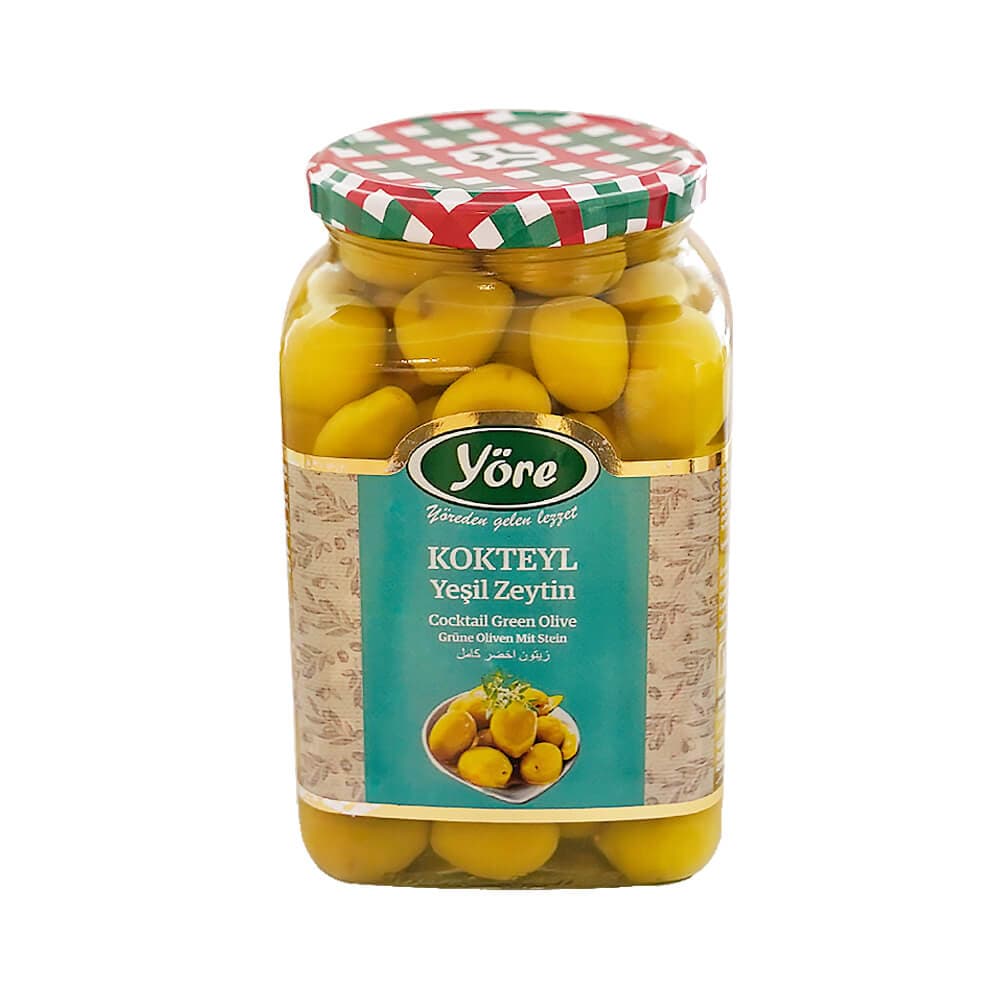 Yöre Kokteyl İşlem Görmüş Salamura Yeşil Zeytin 550 gr (161-180/3XL) ürünü