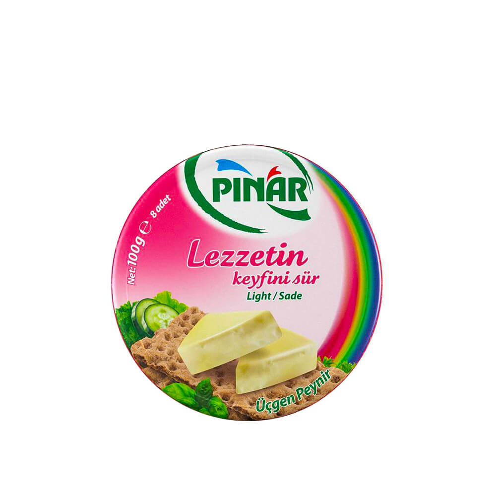 Pınar Light Üçgen Peynir 8 Adet 12.5 gr ürünü